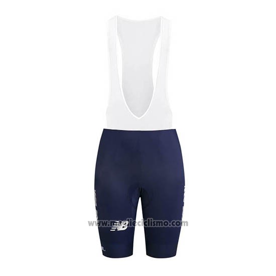 2019 Abbigliamento Ciclismo EF Education First Rosa Manica Corta e Salopette